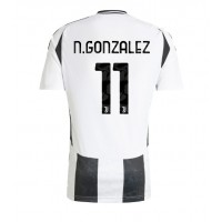 Camiseta Juventus Nicolas Gonzalez #11 Primera Equipación Replica 2024-25 mangas cortas